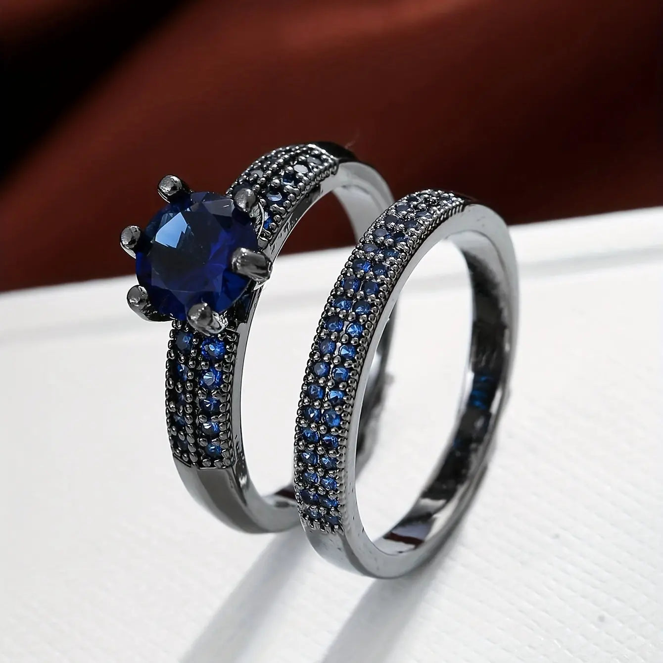 Bague d'éternité en zircone de luxe AB Market